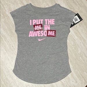NWT Nike Little Girl Tee Top *6 (5-6YRS)